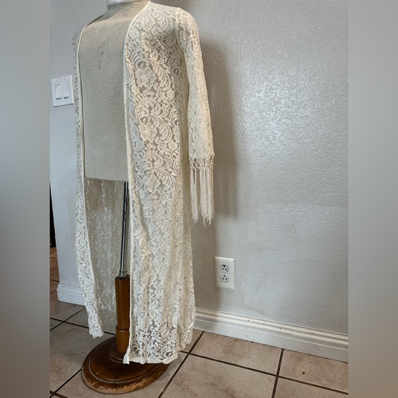 Forever 21 Woven Cream Cardigan | Size M| NWT - Picture 2 of 7